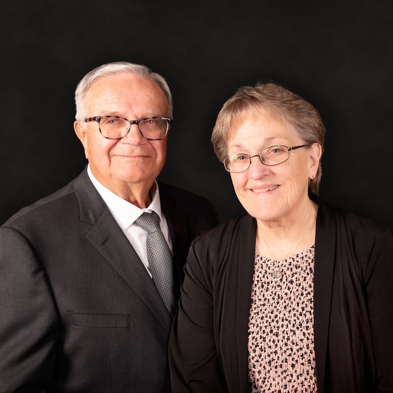 Bart Orr Christensen and Cherie Lynn Bullock Christensen, who will serve as president and matron of the new Montpelier Idaho Temple beginning when the temple is dedicated.