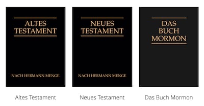 The Church has digitally published the 1939 public domain version of the German Menge translation.