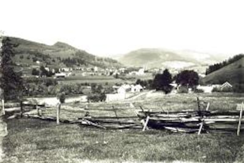 South Royalton, Vt., is picturesque area near Joseph Smith's birthplace about turn of 19th Century.
