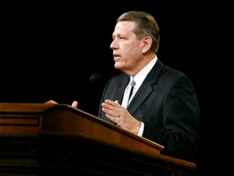 In his address at BYU's devotional assembly Dec. 7, Elder Donald L. Hallstrom of the Presidency of t