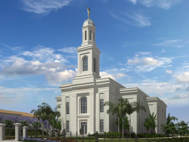 Rendering of the Fortaleza Brazil Temple.