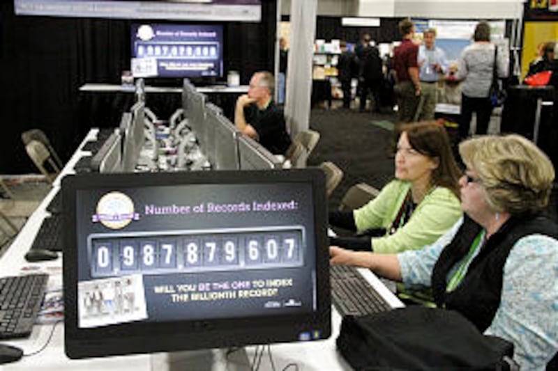 On April 19, FamilySearch reached a milestone of 1 billion names indexed by volunteers online. This