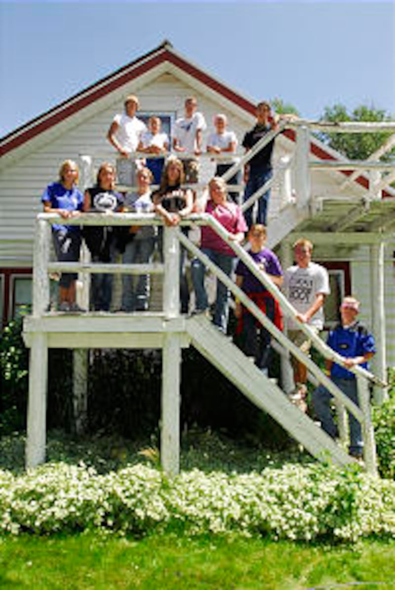 Youth of the Bountiful 15th Ward, Bountiful Utah South Stake, spent one morning of their youth confe