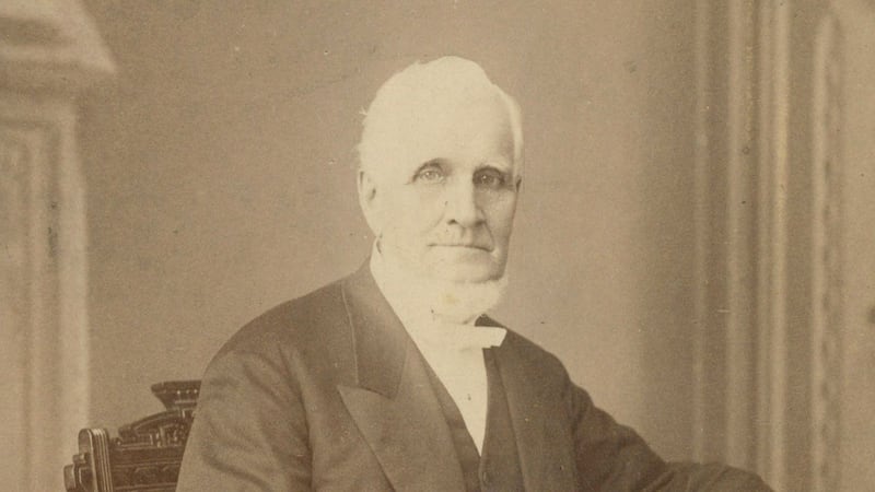 John Taylor as he appeared during his tenure as President of the Church circa 1880.