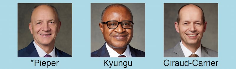 The Africa Central Area presidency for 2026–2027.