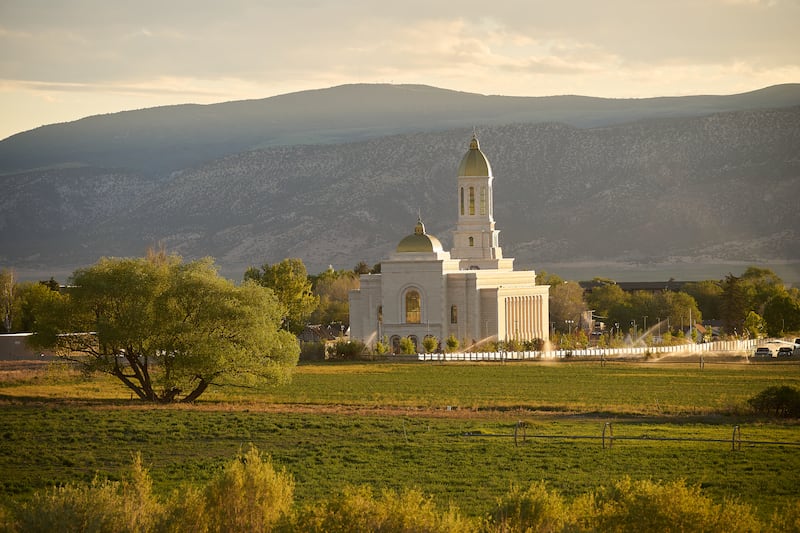 The Ephraim Utah Temple.