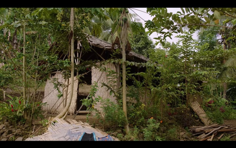 An example of a "bush chapel" built from local materials used in remote areas of Papua New Guinea. The Church has recently begun building simplified meetinghouses equipped with solar panels and satellite internet for remote areas in the Pacific.