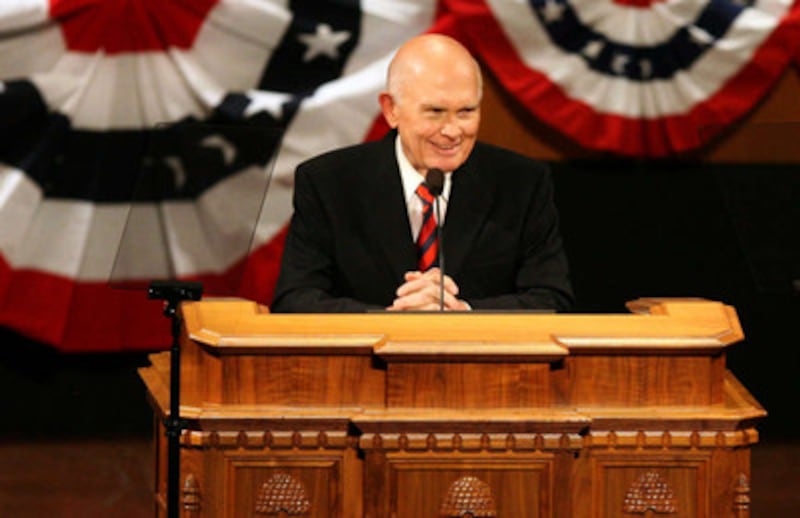 Elder Dallin H. Oaks of the Quorum of the Twelve gives keynote speech at Utah's Constitution Day Ce