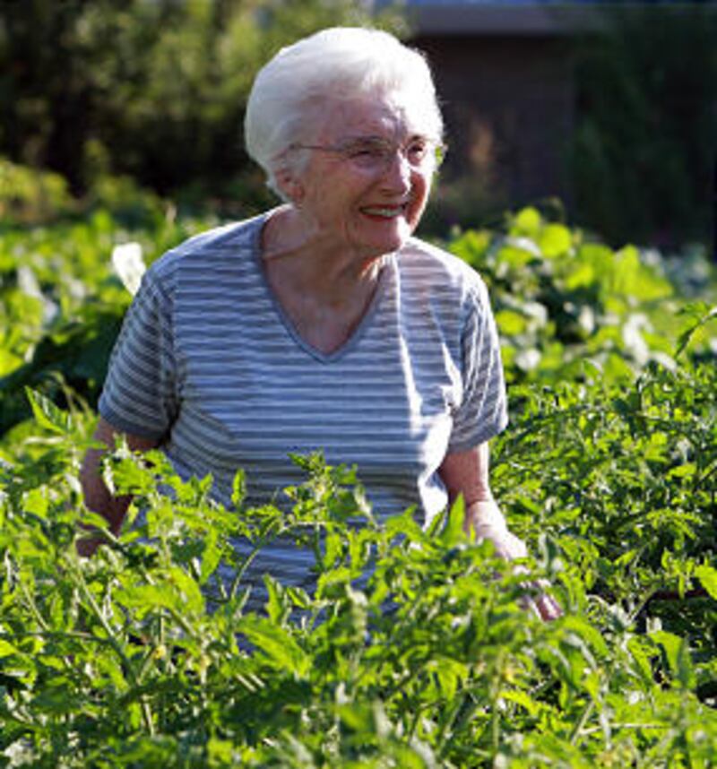 The land for the garden was donated by Shirley Stone.