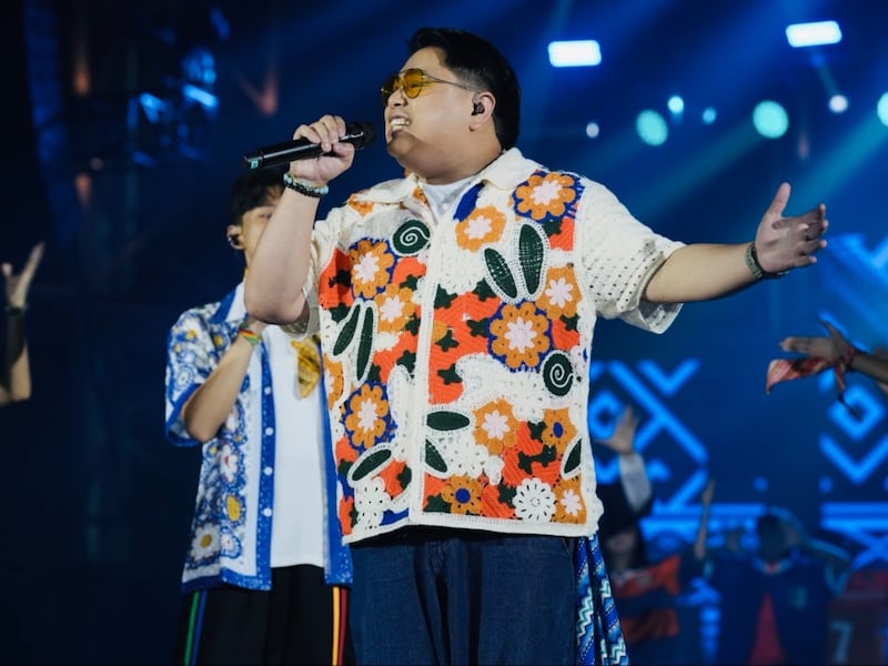 Brandon Sorilla performs during the event “Walk With Me: The 2026 Youth Concert” in Cagayan de Oro, Philippines, Sept. 19, 2026.