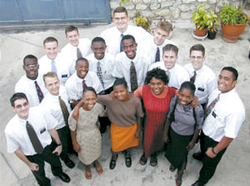 New group of missionaries begins service. Half the missionaries in this nation are from Haiti.