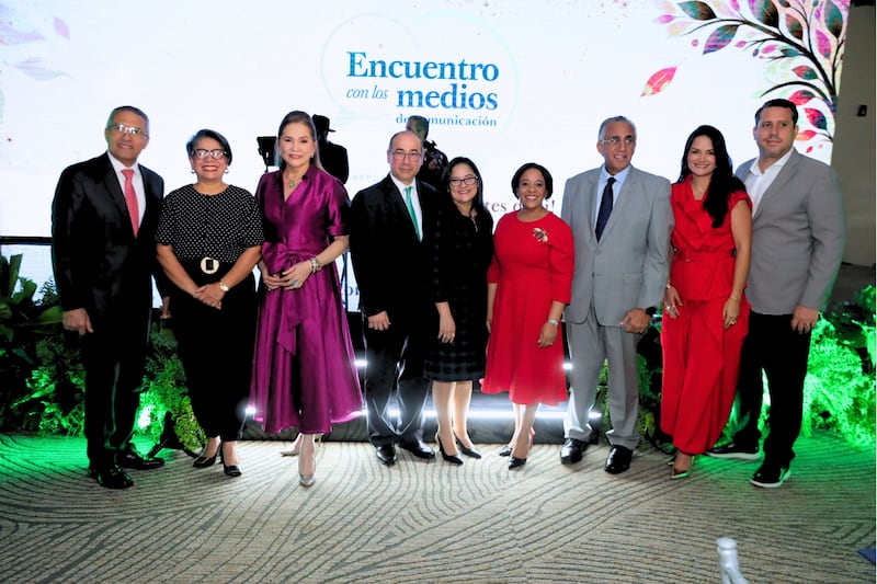 Elder Valeri V. Cordón, a General Authority Seventy and president of the Caribbean Area, stands for a photo with journalists at the fifth annual gathering between the Church and journalists centered on family history in Dominican Republic on Sept. 16, 2026.