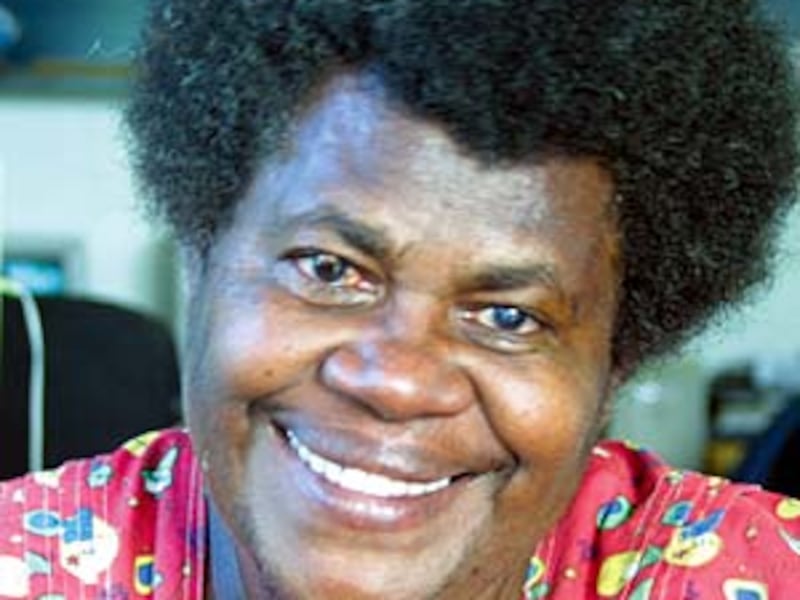 Early member Leirey Willie was baptized in 1976.