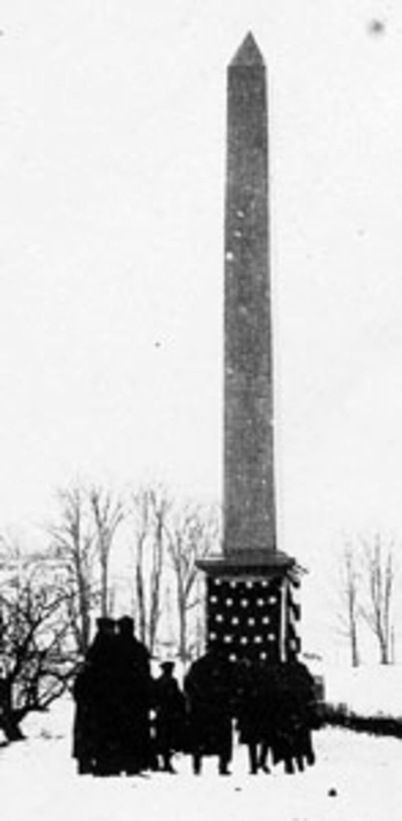 1905 observation at monument located at Prophet Joseph Smith's birthplace in Vermont.