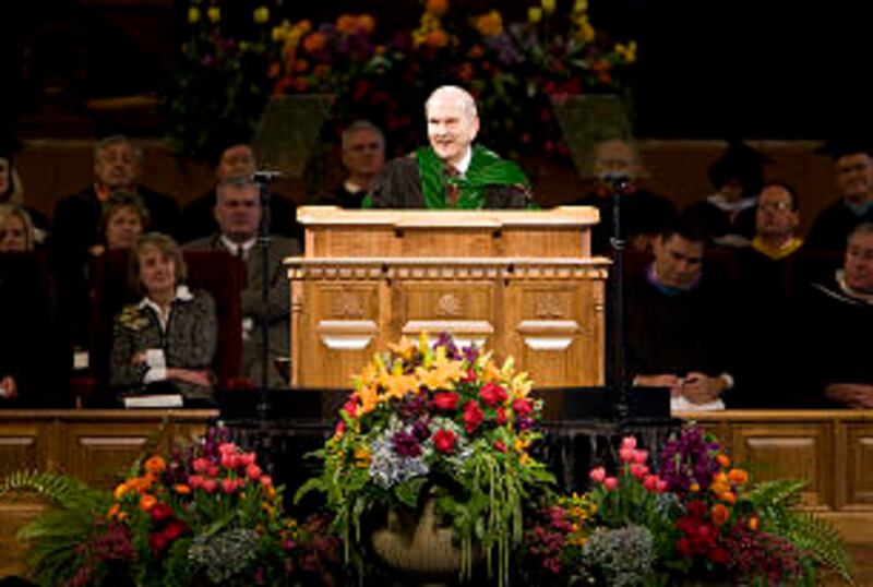 Elder Russell M. Nelson speaks of the Quorum of the Twelve Apostles of the Church of Jesus Christ of