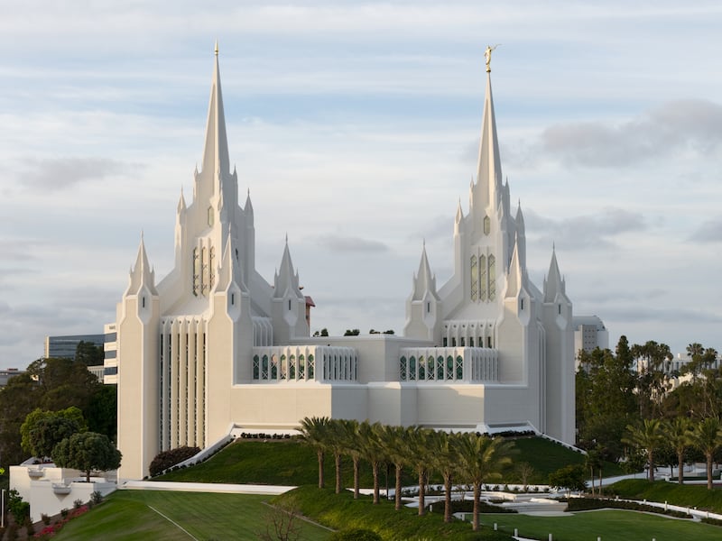 The San Diego California Temple.