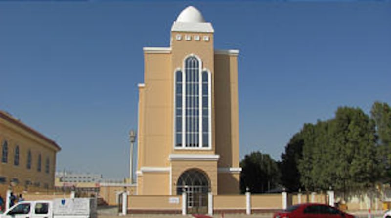 The Abu Dhabi United Emirates Stake Center consists of three floors, making the most use of the half