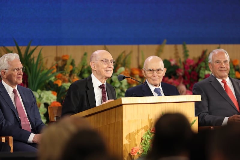 President Henry B. Eyring speaks at the 2026 Seminar for New Mission Leaders.