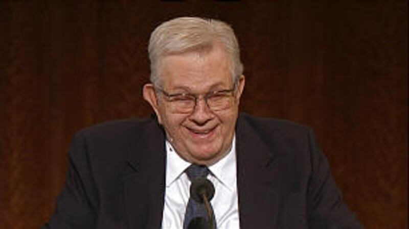President Boyd K. Packer of the Quorum of the Twelve