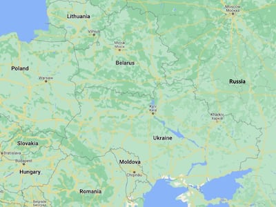 Map of Ukraine