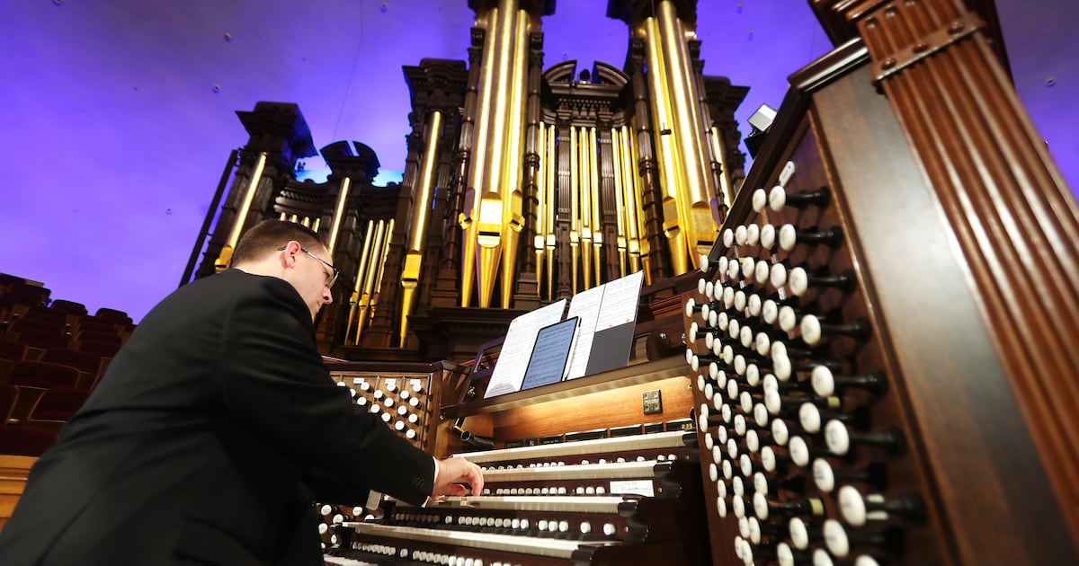Organ Performance Tabernacle Organ Virtuoso Performance Series concert on Oct. 13 ...
