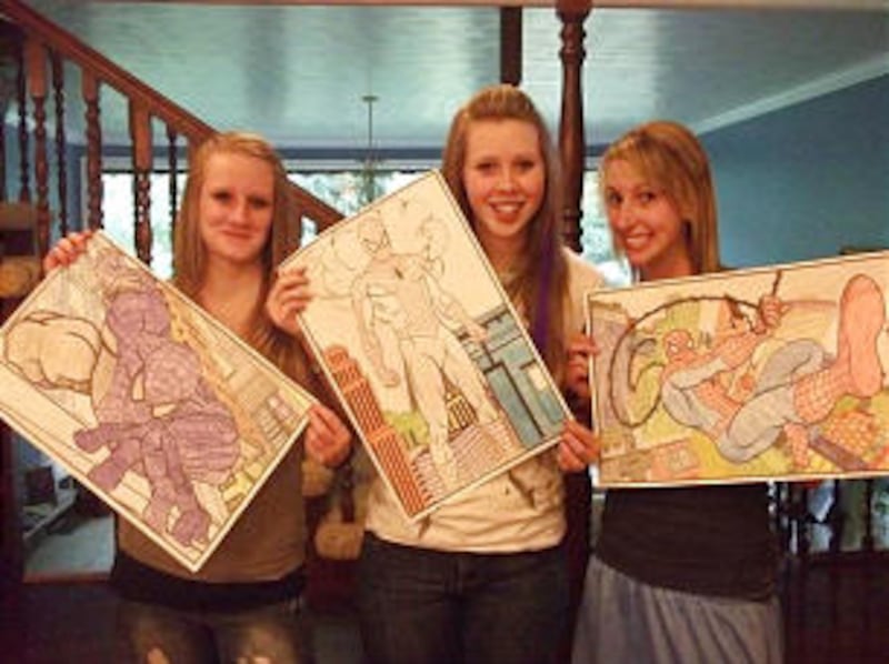 From left: Savannah Webster, Kelsea Webster and Essa Ricker