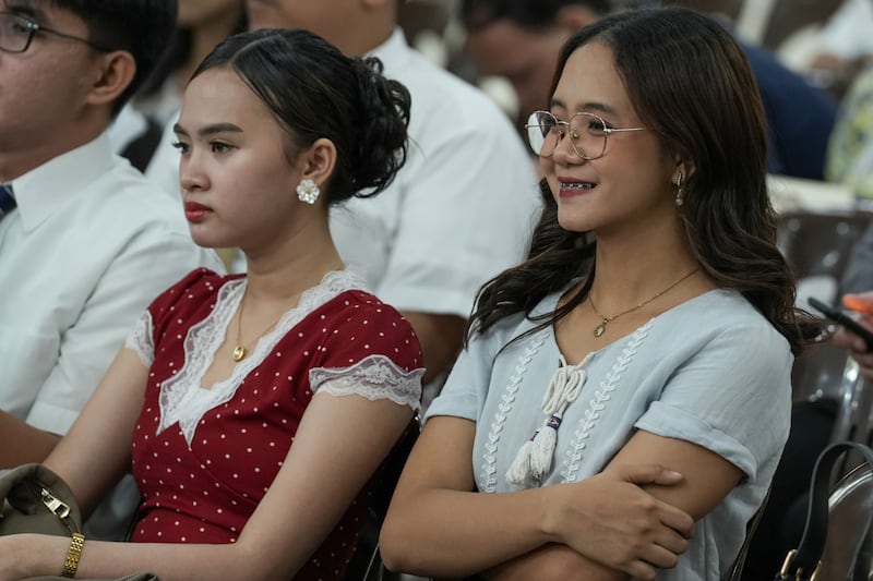 Young adults listen to Elder Ulises Soares of the Quorum of the Twelve Apostles speak during a multi-stake devotional meeting on May 23, 2026 in Quezon City, Philippines.