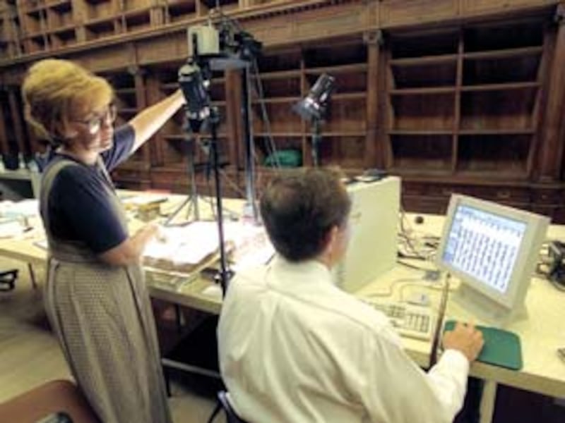 Working in collaboration with the Vatican Library, BYU scholars image more than 14,000 pages of text