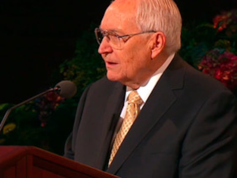 Elder L. Tom Perry of the Quorum of the Twelve