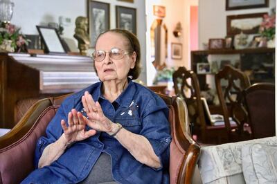 Picola Wood, 89, recalls her service with her husband, Elden Wood, which includes six full-time missions.