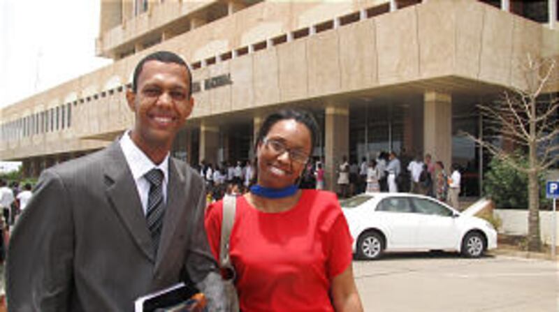 Roseveltt Teixeira dn wife Neida, was released as branch president, along with his counselors. All