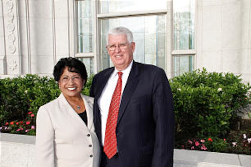 Sister Silvia H. Allred, first counselor in the Relief Society general presidency, is a native Salva