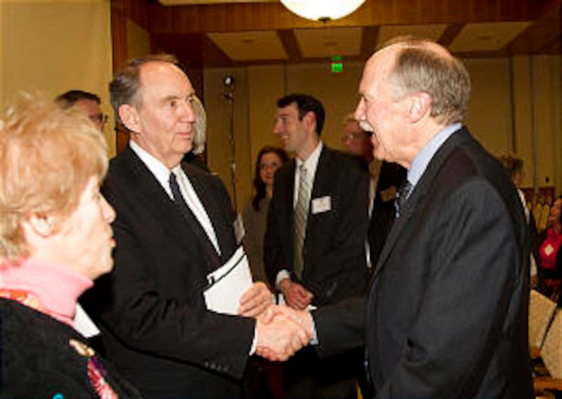 Elder Richard G. Hinckley, emeritus General Authority and son of President Gordon B. Hinckley and Si