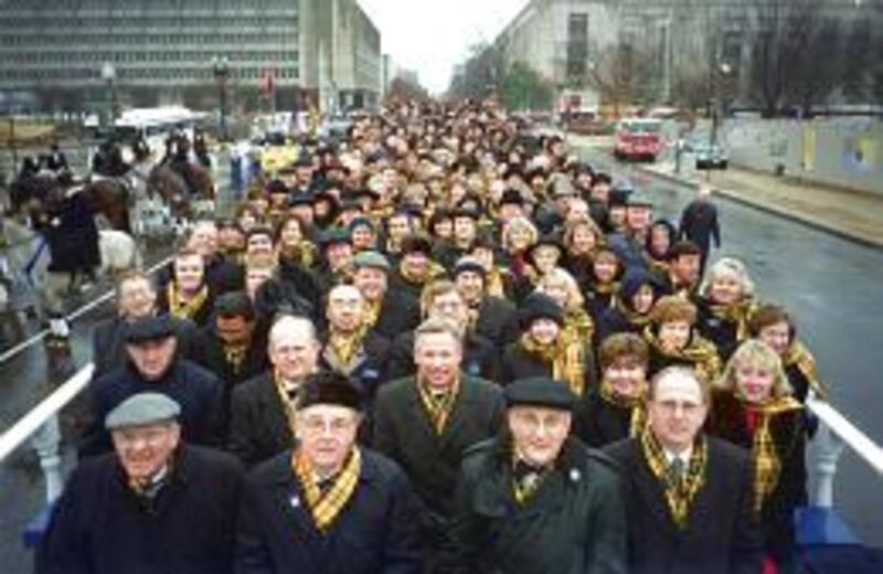 Tabernacle Chior at inauguration