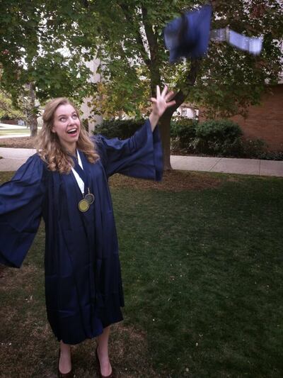Madeleine Hahne graduated from BYU in 2014.