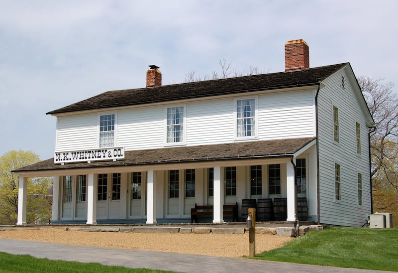 The Newel K. Whitney & Co. Store in Kirtland, Ohio, is shown in 2006.