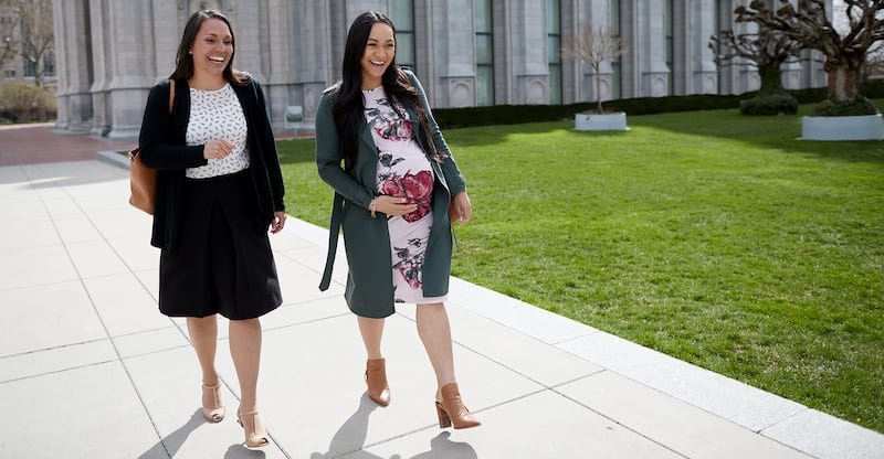 The women’s stretch cotton garment line is being extended to include maternity styles, a nursing top
