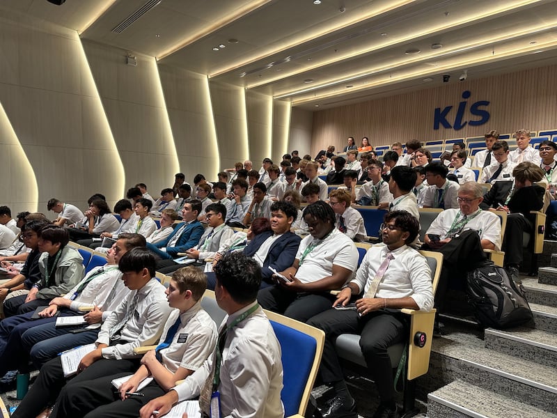Youth participate in a devotional and discussion at an international For the Strength of Youth Conference in Bangkok, Thailand, on June 21, 2026.