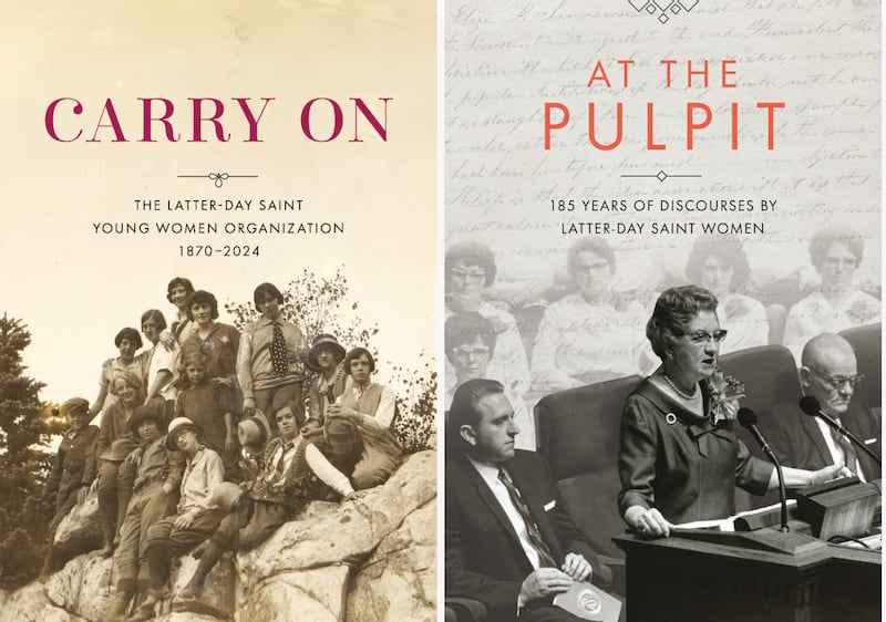 "Carry On" and "At the Pulpit," two books that highlight the history and voices of Latter-day Saint women, are now available as audiobooks.