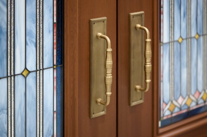 Doors inside the Cleveland Ohio Temple.