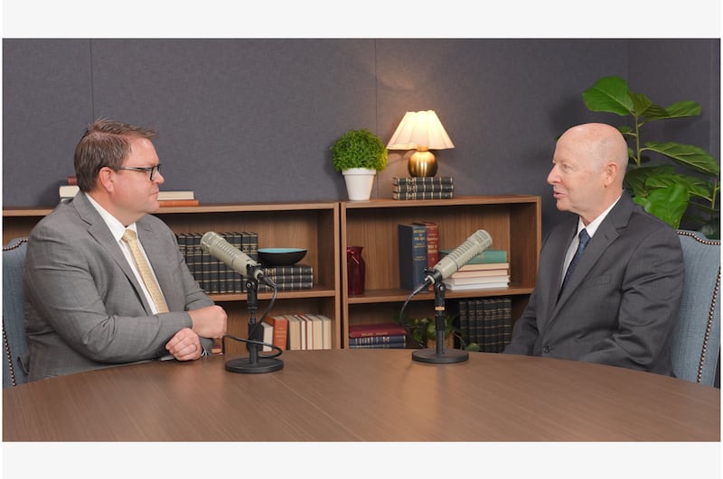 Rick Turley and Ryan Jensen talk on the Church News podcast, released Tuesday, Oct. 20, 2026.