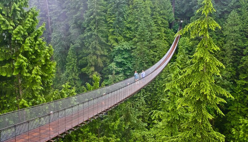 Capilano Suspension Bridge, Vancouver, British Columbia