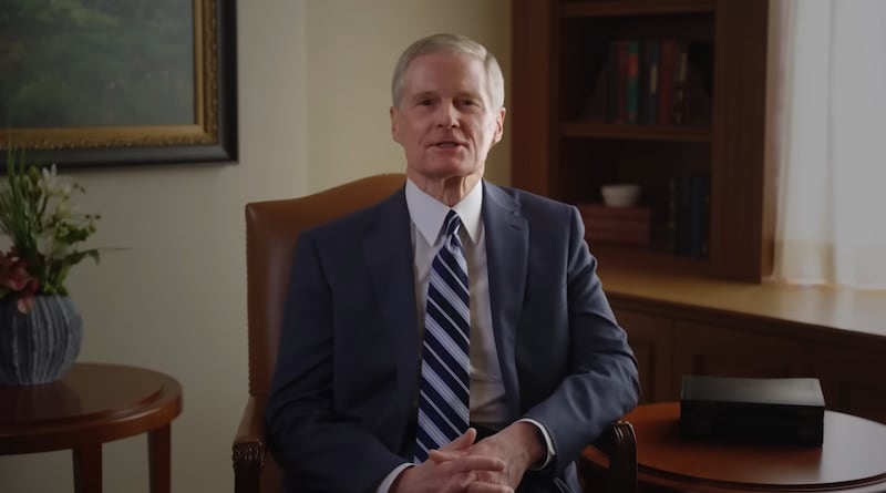 Elder David A. Bednar of the Quorum of the Twelve Apostles addresses lawmakers and policymakers about strengthening familial bonds with the use of technologies in his video message presented at the 3rd Annual IDCT Conference in Abu Dhabi, United Arab Emirates, which took place June 3, 2026.