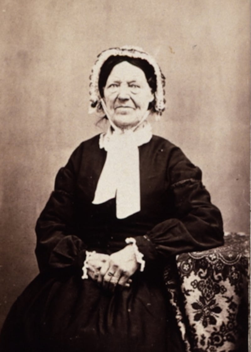 A portrait of Vienna Jaques was taken circa 1867 by Edward Martin.