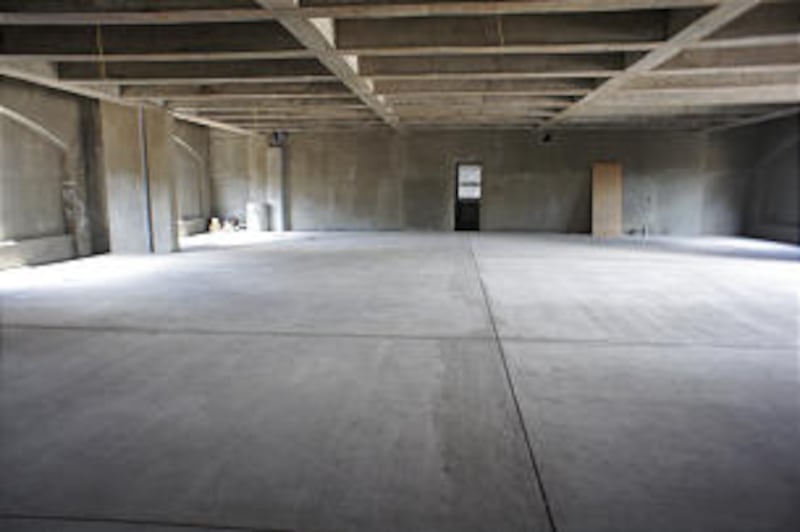 Basement of the Debre Zeit, Ethiopia meetinghouse.