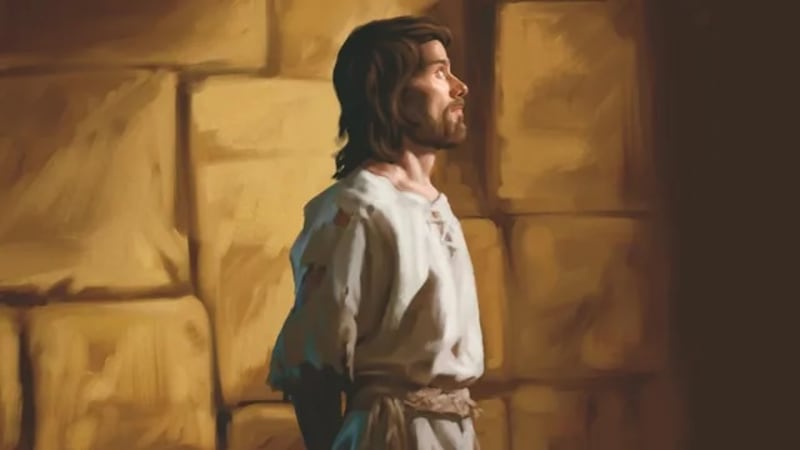 "Joseph of Egypt in Prison" is by Jeff Ward.