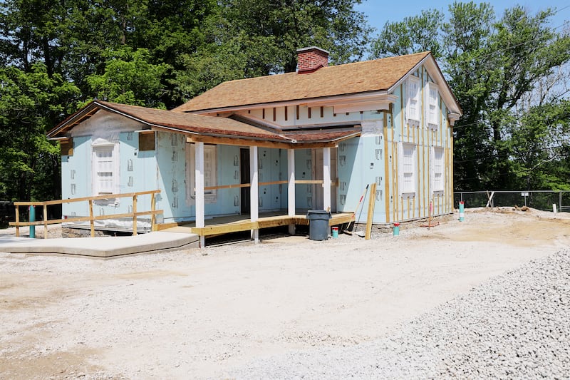 The Joseph and Emma Smith home in Kirtland Ohio on Friday, June 2, 2023