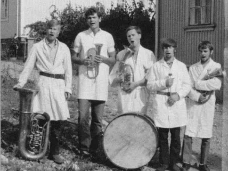 Jarkko Metsätähti and his friends attend the first conference that would become Festinord, held in 1966 in Sweden.