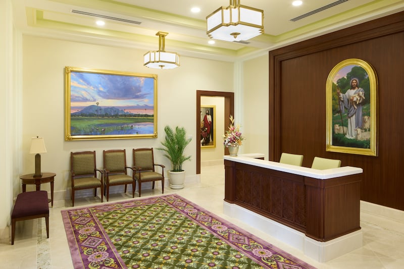 The recommend desk of the Phnom Penh Cambodia Temple.