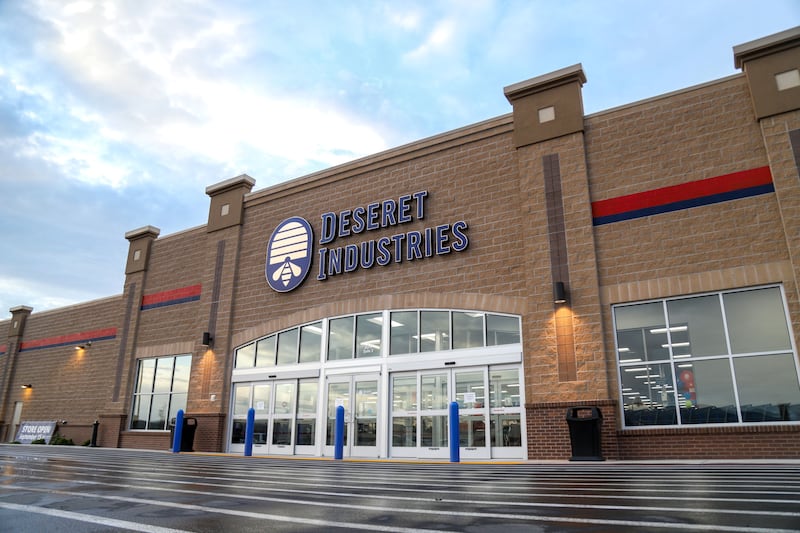 The Deseret Industries and Welfare and Self-Reliance Services facility in Saratoga Springs, Utah.